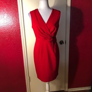 Calvin Klein Sleeveless Dress with Side Hardware